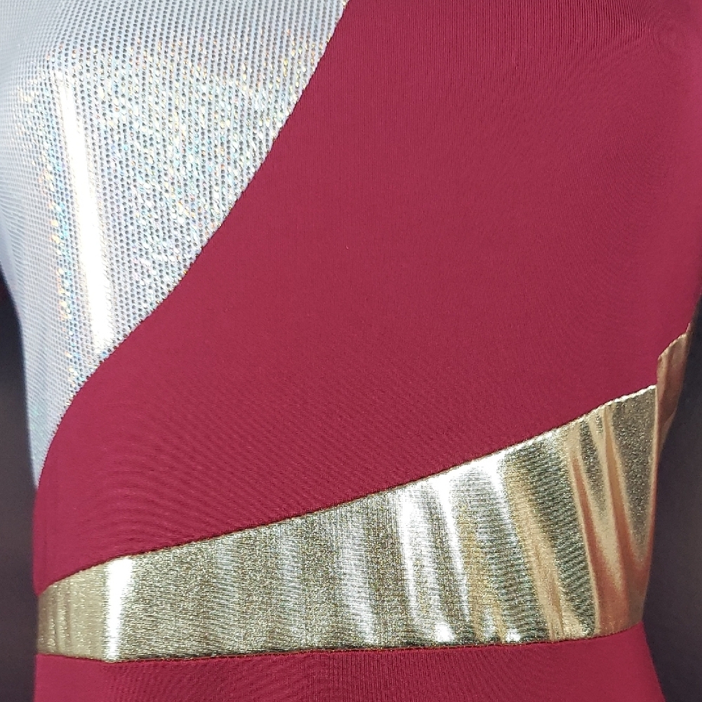 Burgandy Dress - Picture 6 of 10